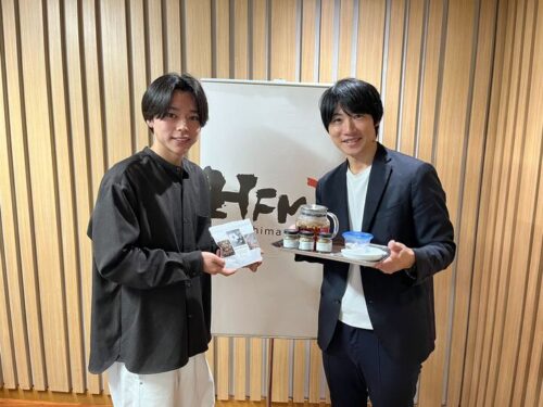 【MEDIA】広島FM『GOOD JOG』に出演しました