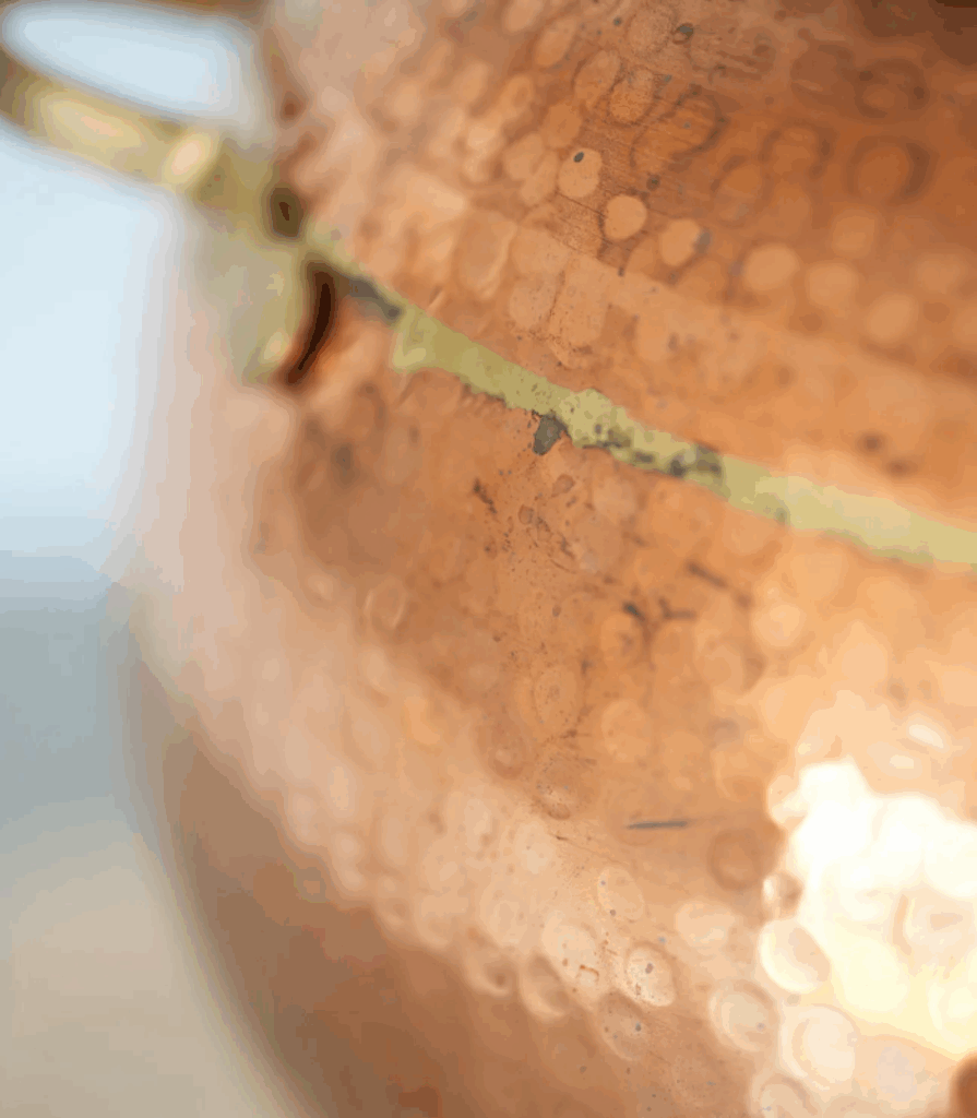EPICROEBEの銅製蒸留器