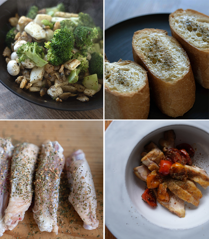 ハーブソルト「カラブリア」を使った料理写真